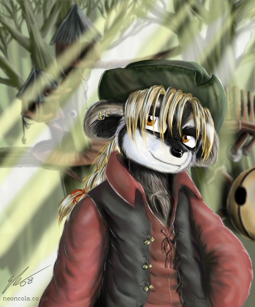 Dashel Pirate Raccoon