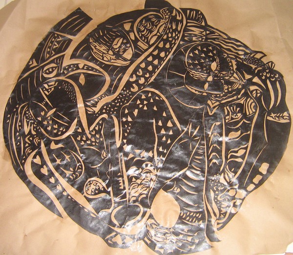 Calado con figuras
