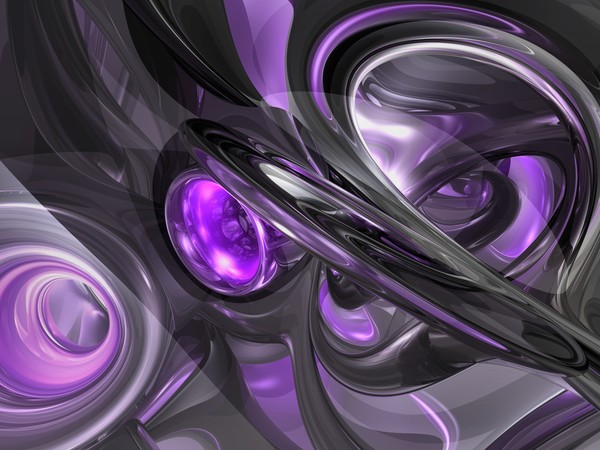 Violaceous Abstract