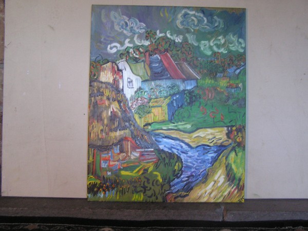 my copy of my first picture of van gogh