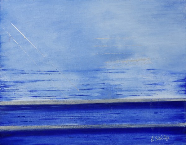 Calm Ocean by Liz Sutcliffe