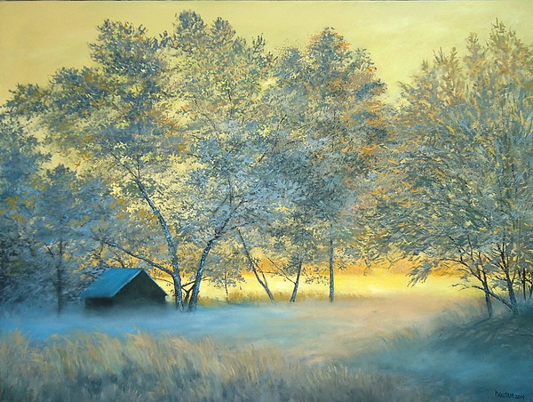 A WINTER VIEW AT SUNSET 2 