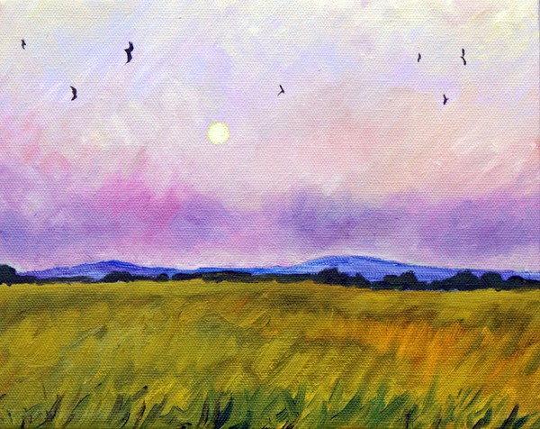 Early moonrise