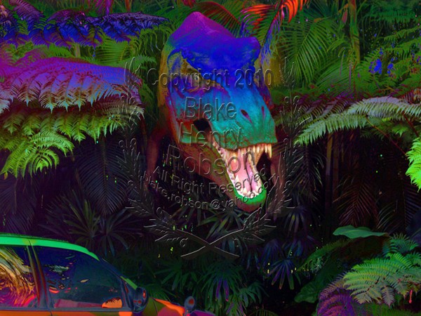 Dino at Universal Studio Orlando Florida