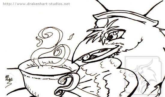 Raven Hatter Tea Party