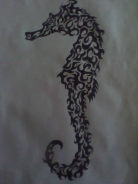 Tribal Seahorse