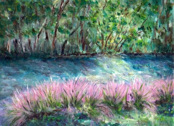Pink Waterfront 