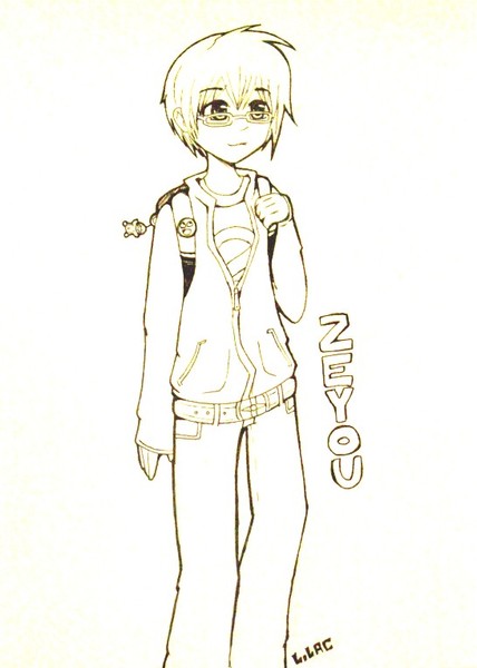 Tech Pen Drawing