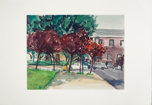 3.Paz. L.Da Vinci(MI. Italy)water-color.32x26 cms