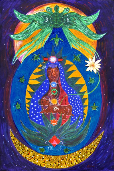 Madre Mestiza-Transcendental Goddess