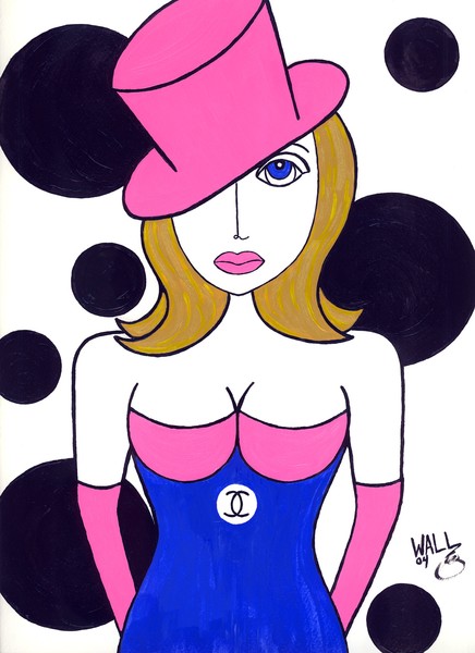 PSYCHEDELIC SIREN IN CHANEL