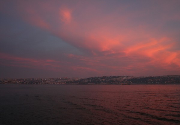 sailing away
