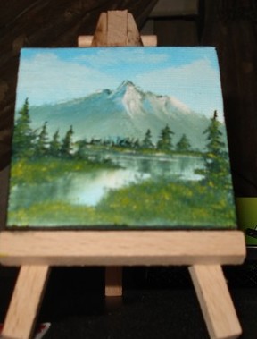 Mini Painting.    (Sold)