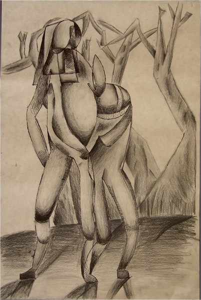 Abstract Human Drawing
