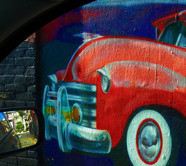 Mirror and the mural