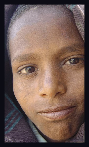 BOY  IN  THE STREET OF ADDIS ABABA 