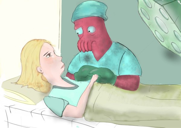 Zoidberg and Marianne