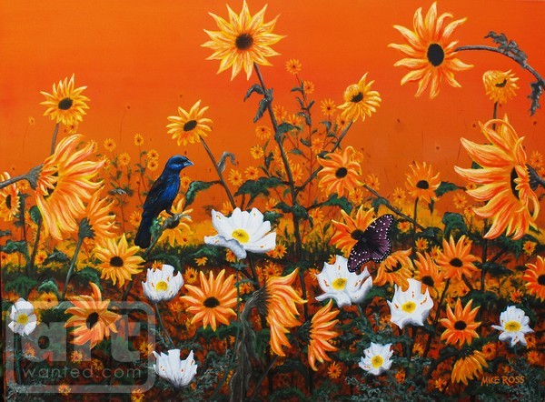 Sunflowers & Prickly Poppies