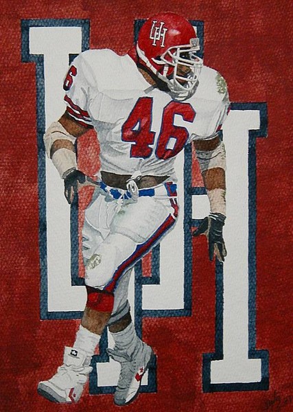 University of Houston Linebacker