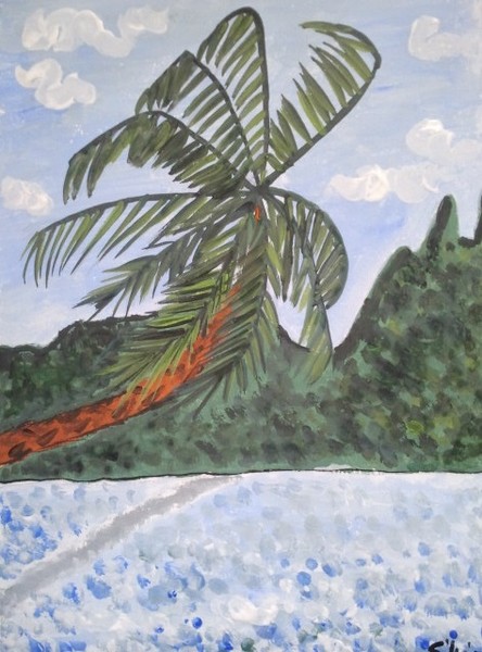 Tahiti palm