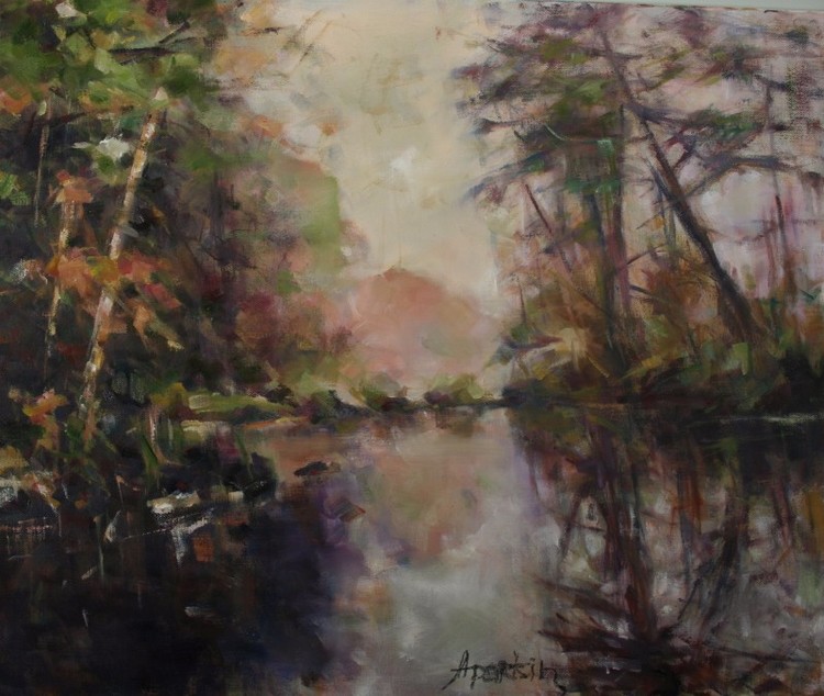 The hazy morning