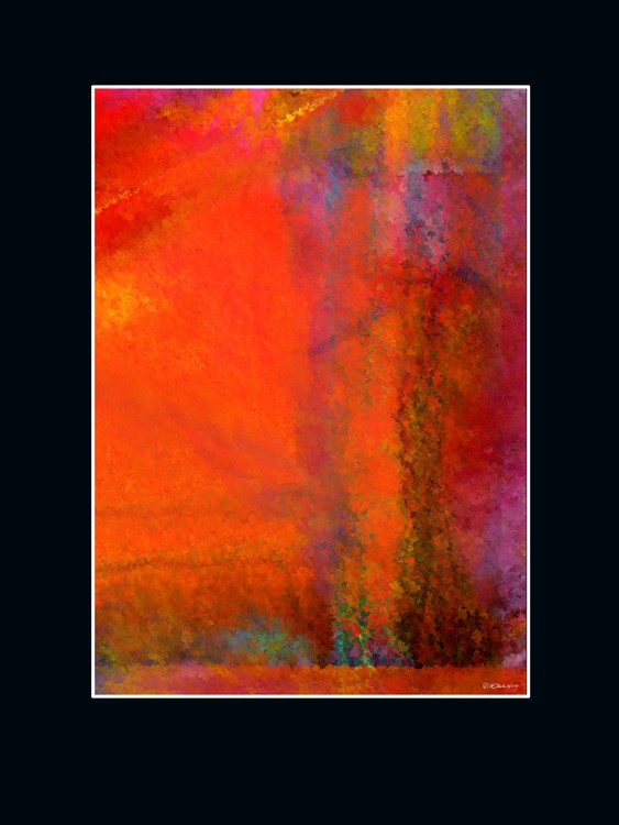 A Fabulous Study of Orange-1 Wall Art