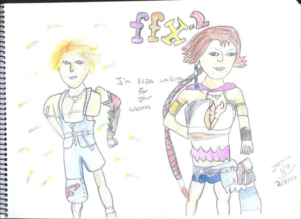 Final Fantasy X-2 Yuna and Tidus