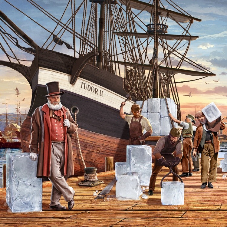 Ice King Boardgame Cover Art