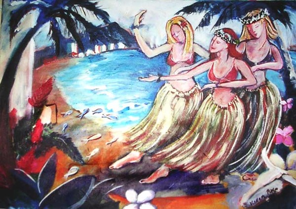 the hula girls
