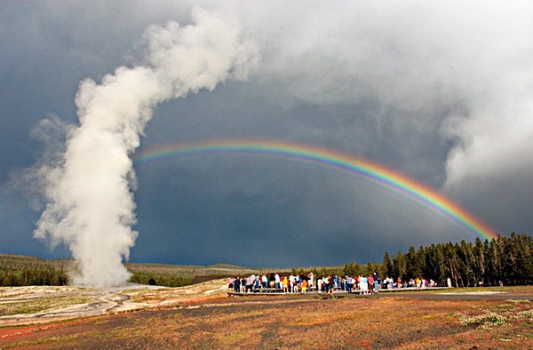 Somewhere Over Old Faithful