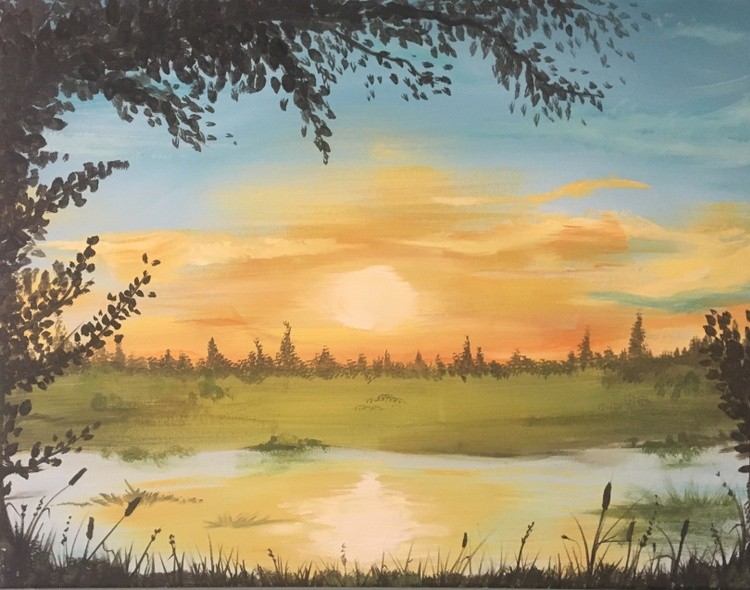 Simple sunset