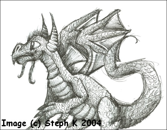 Dragon Staring