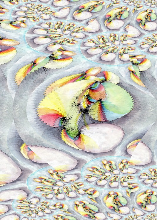 bubbles fractal rainbows