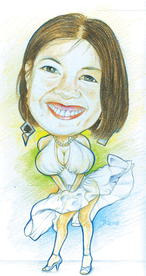 xtine's caricature