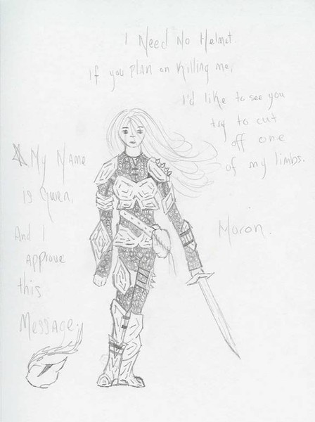 Gwen Needs No Helmet!
