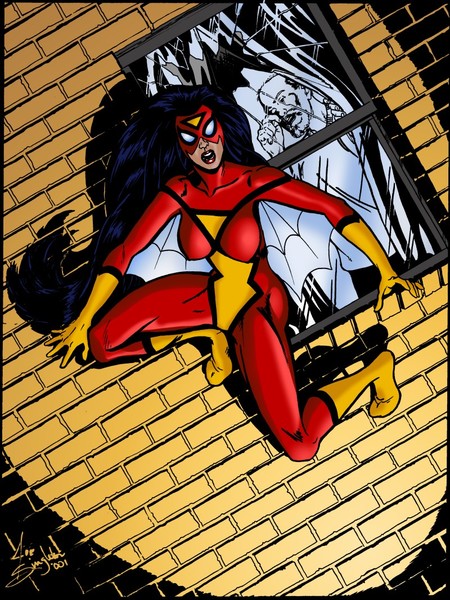 Spiderwoman-in color