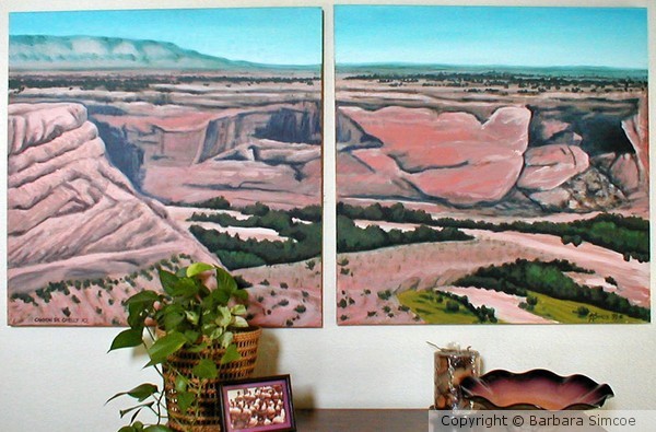 Canyon de Chelley diptich