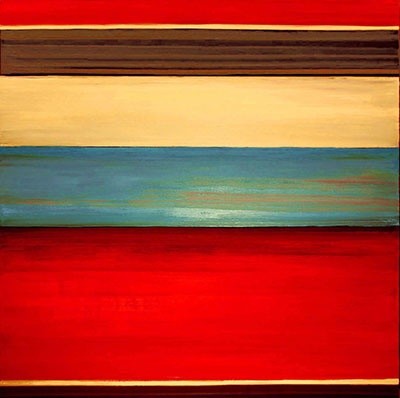Vanessa Ryan - Abstract Expressionist Series -Geo 5   36in
