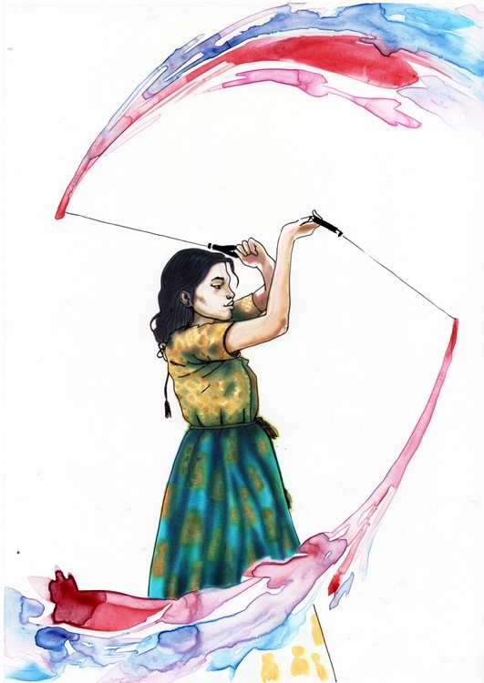 Ananya. Poi Dancer
