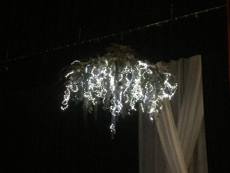 tree chandelier