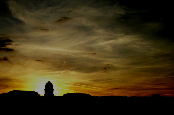 Sunset over Budapest