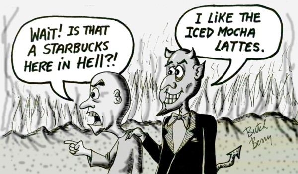 Starbucks in Hell