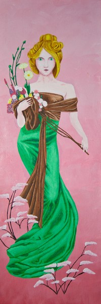 Lady in Green