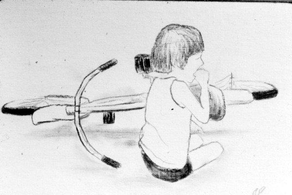 kid on bike