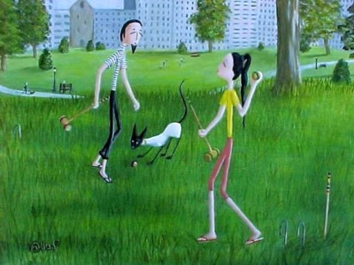 Croquet In Boheme Park