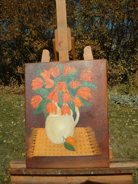 Tulips and Tangerine