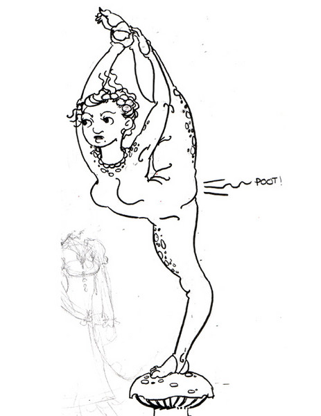 gassy contortionist