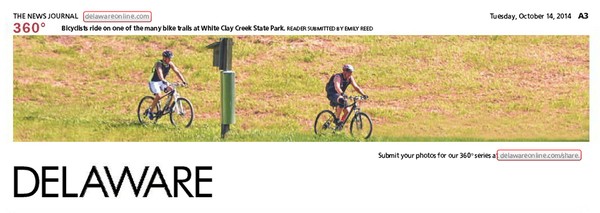 196th News Journal Panorama-Cyclists