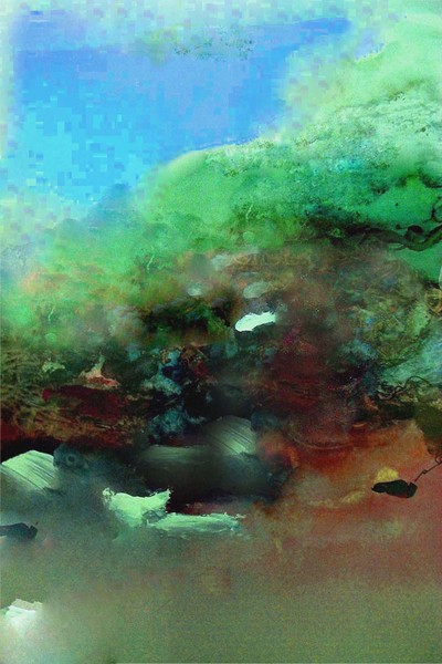 mountains with some chaos