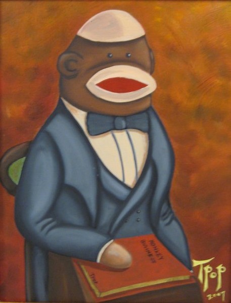 Fancy Male Sock Monkey